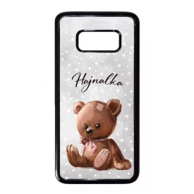 Cuki maci - Téli mintás Samsung Galaxy S8 tok