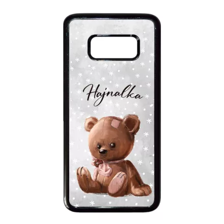 Cuki maci - Téli mintás Samsung Galaxy S8 tok