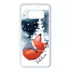 Tündéri róka - Téli mintás Samsung Galaxy S8 tok