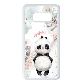 Édes kis Panda - Téli mintás Samsung Galaxy S8 tok