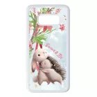 Nyuszi és Süni - Téli mintás Samsung Galaxy S8 tok