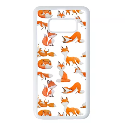 Rajzolt Róka mintás Samsung Galaxy S8 tok