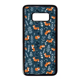 Cuki kis róka mintás Samsung Galaxy S8 tok