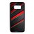 Piros fekete csíkos karbon mintás Samsung Galaxy S8 tok