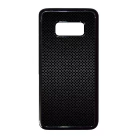 Speaker fekete metál mintás Samsung Galaxy S8 tok