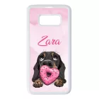 A legcukibb kutya mintás Samsung Galaxy S8 tok