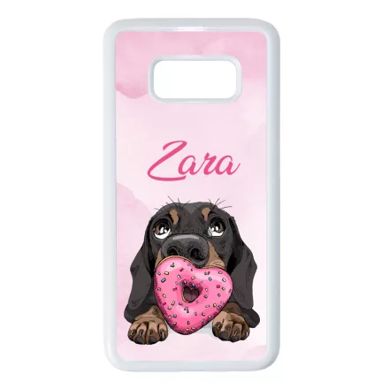 A legcukibb kutya mintás Samsung Galaxy S8 tok