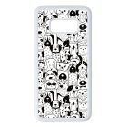 Aranyos kutya mintás Samsung Galaxy S8 tok