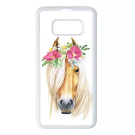 Csodaszép rajzolt lovas Samsung Galaxy S8 tok