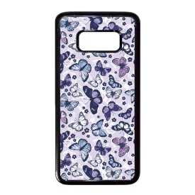 Gyonyoru lila pillangok Samsung Galaxy S8 tok