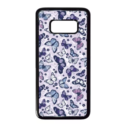 Gyonyoru lila pillangok Samsung Galaxy S8 tok