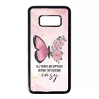 Pillango viragos motivacios Samsung Galaxy S8 tok