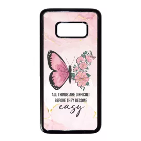 Pillango viragos motivacios Samsung Galaxy S8 tok