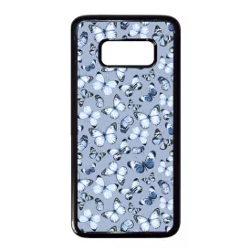 Szepseges kek pillangok Samsung Galaxy S8 tok