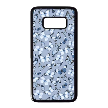 Szepseges kek pillangok Samsung Galaxy S8 tok