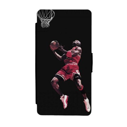 Michael Jordan kosaras kosárlabdás nba Samsung Galaxy S8 műbőr flip fekete tok