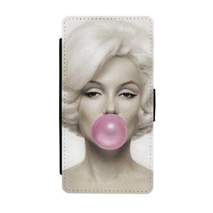 Marilyn Monroe Samsung Galaxy S8 műbőr flip fehér tok
