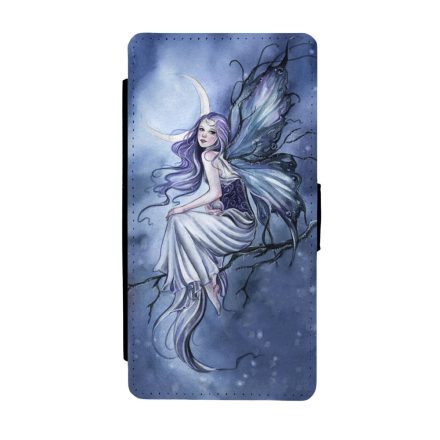tündér kelta tündéres celtic fairy fantasy Samsung Galaxy S8 műbőr flip fehér tok
