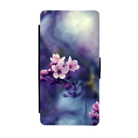 tavasz virágos cseresznyefa virág Samsung Galaxy S8 műbőr flip fehér tok