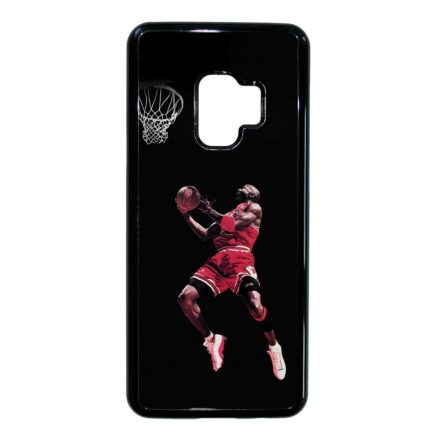 Michael Jordan kosaras kosárlabdás nba Samsung Galaxy S9 fekete tok