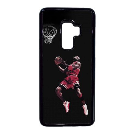 Michael Jordan kosaras kosárlabdás nba Samsung Galaxy S9 Plus fekete tok