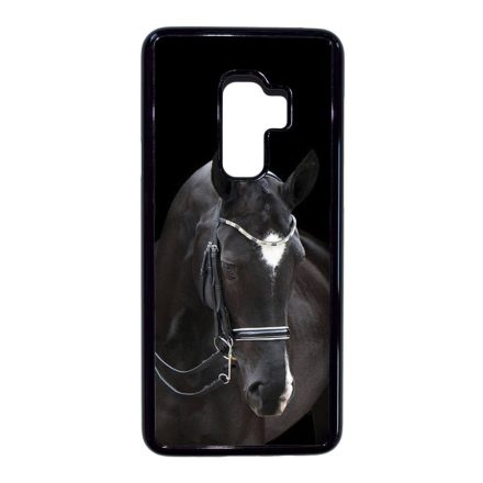 barna lovas ló Samsung Galaxy S9 Plus fekete tok