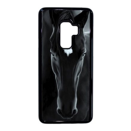 lovas fekete ló Samsung Galaxy S9 Plus fekete tok