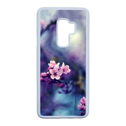 tavasz virágos cseresznyefa virág Samsung Galaxy S9 Plus fehér tok