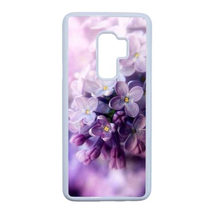orgona tavaszi orgonás virágos Samsung Galaxy S9 Plus fehér tok