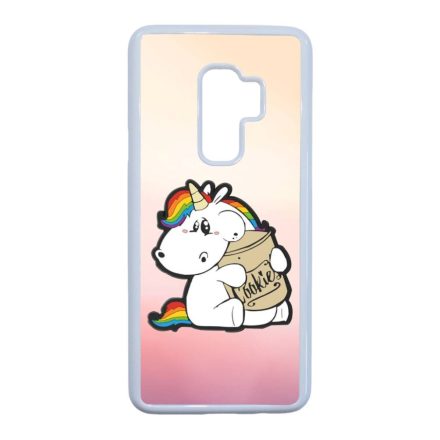 unicorn unikornis fantasy csajos Samsung Galaxy S9 Plus fehér tok