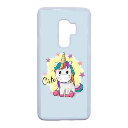 unicorn unikornis fantasy csajos Samsung Galaxy S9 Plus fehér tok