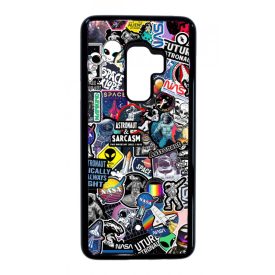 NASA matricabomba astronaut űrhajós stickerbomb Samsung Galaxy S9 Plus tok