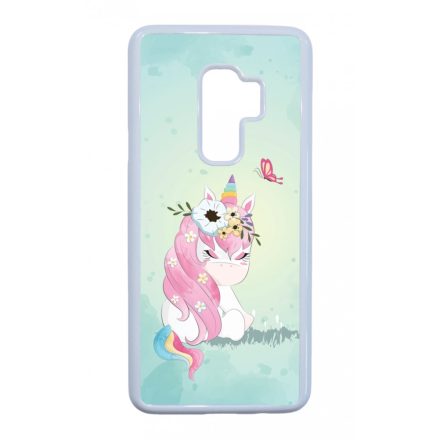 Édes unikornis és a Pillangó unicorn egyszarvú Samsung Galaxy S9 Plus tok