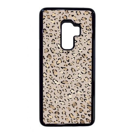 Rose Gold Leopard Wild Beauty Animal Fashion Csajos Samsung Galaxy S9 Plus tok