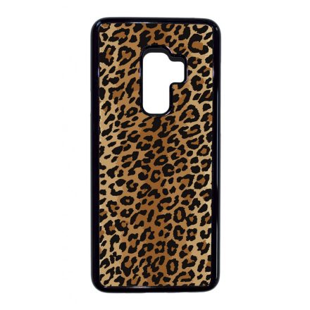 Classic Leopard Wild Beauty Animal Fashion Csajos Allat mintas Samsung Galaxy S9 Plus tok