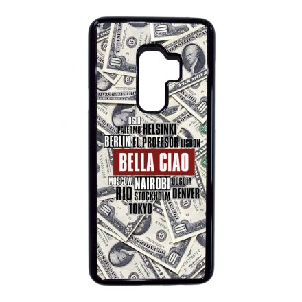 Bella Ciao MONEY nagypenzrablas netflix lacasadepapel Samsung Galaxy S9 Plus tok