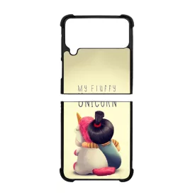 agnes unikornis gru my fluffy unicorn Samsung Galaxy Z Flip 4 5G tok