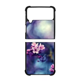tavasz virágos cseresznyefa virág Samsung Galaxy Z Flip 4 5G tok