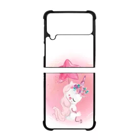 Tündéri unikornis unicorn egyszarvú Samsung Galaxy Z Flip 4 5G tok