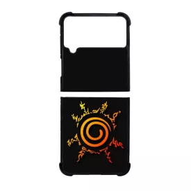 A rókadémon jel - naruto uzumaki - anime - demon fox Samsung Galaxy Z Flip 4 5G tok
