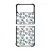 Kutya tapi mintás - tappancs Samsung Galaxy Z Flip 4 5G tok