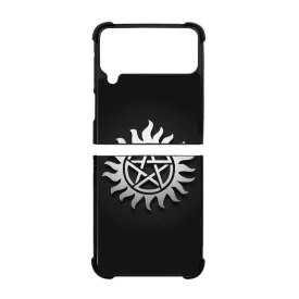 Supernatural - Symbol Odaát Samsung Galaxy Z Flip 4 5G tok