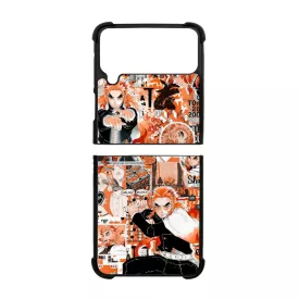 Kyojuro Rengoku Aesthetic - Demon Slayer Samsung Galaxy Z Flip 4 5G tok