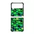 Green Skulls - Halloween Samsung Galaxy Z Flip 4 5G tok