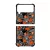 Grunge Basketball Kosarlabda mintas Samsung Galaxy Z Flip 4 5G tok