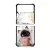 Kávézós cicus - Téli mintás Samsung Galaxy Z Flip 4 5G tok