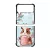 Kakaós hörcsög - Téli mintás Samsung Galaxy Z Flip 4 5G tok