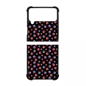 Szépséges kutyamancs mintás Samsung Galaxy Z Flip 4 5G tok