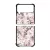 Puderpink tavaszi viragos Samsung Galaxy Z Flip 4 5G tok