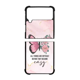 Pillango viragos motivacios Samsung Galaxy Z Flip 4 5G tok